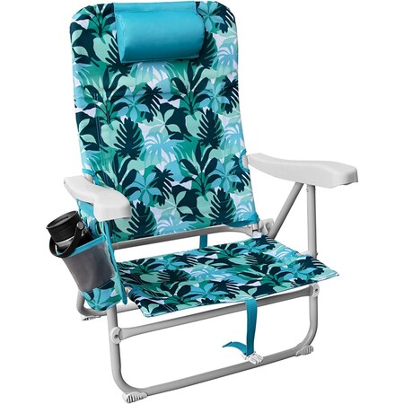 Hurley Standard Backpack Beach Chair (Steel), Chuns, Turquoise CHHRSTCHTQ